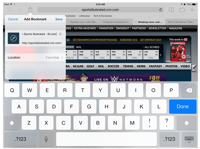 Refurbished iPad information series: How to bookmark on a iPad? - WeSellTek