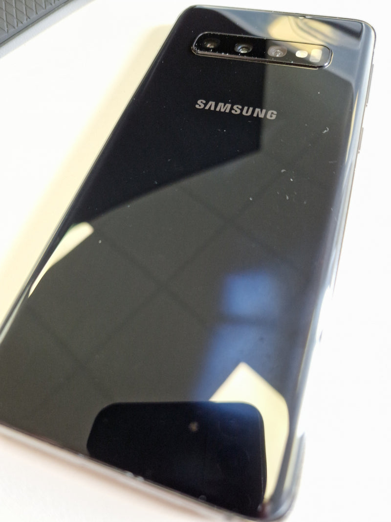 Samsung Galaxy S10, 128GB, Black (SCREEN BURN) - Unlocked - Good Condition - Sale - 358176