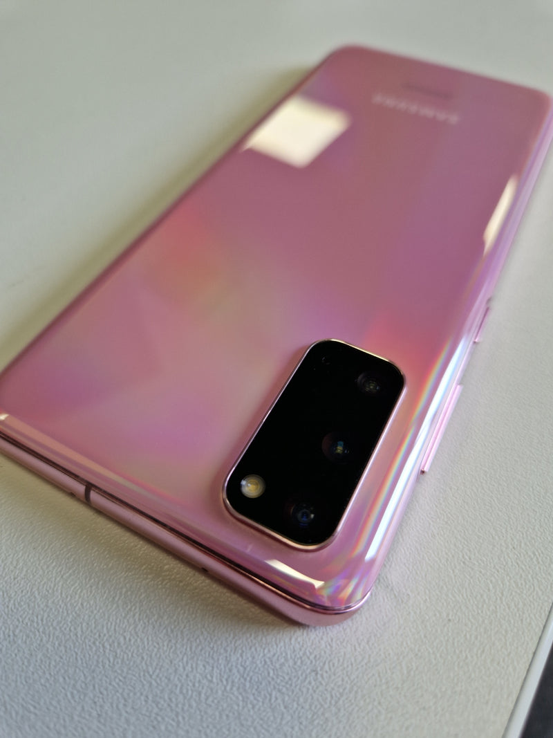 Samsung Galaxy S20 5G, 128GB, Pink (USA Version) - Unlocked - Good Condition - Sale - 358199