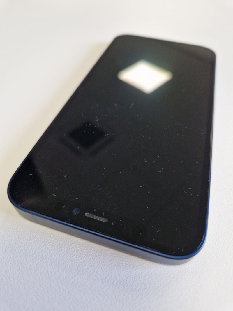 iPhone 12, 64GB, Blue, Good, (Non Genuine Camera Message) - Unlocked - Sale - 351425
