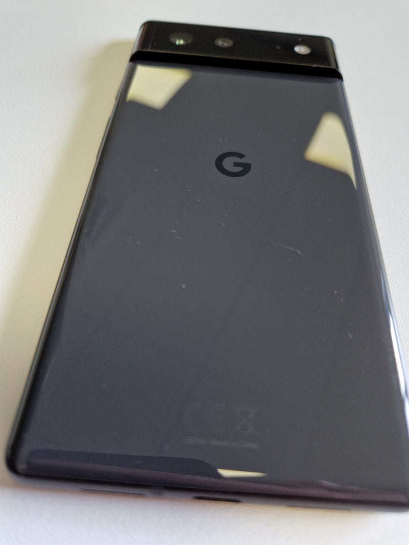Google Pixel 6, Black (NO WIRELESS CHARGING) - Good Condition- Unlocked - Sale - 359663