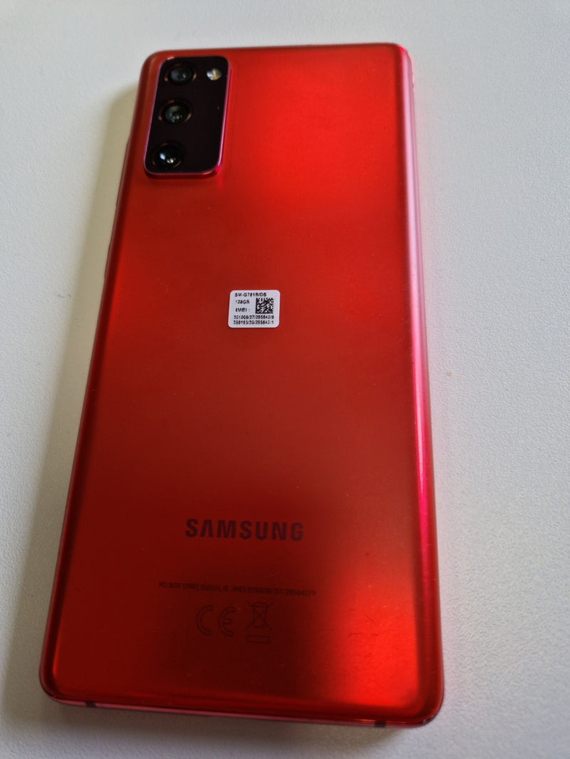 Samsung Galaxy S20 FE, 5G, 128GB, Cloud Red (SCREEN BURN) - Unlocked - Excellent Condition - Sale - 360971