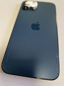 iPhone 12 Pro, 128GB (Smashed Back Glass, Blue) - Unlocked - Sale - 360537