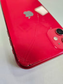 iPhone 11, Red, 64GB (Non Genuine Screen Message & Cracked Back) - Unlocked - Refurbished - Good - Sale