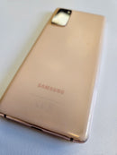 Samsung Galaxy S20 FE, 4G, 128GB, Cloud Orange (SCREEN BURN) - Unlocked - Good Condition - Sale - 362133