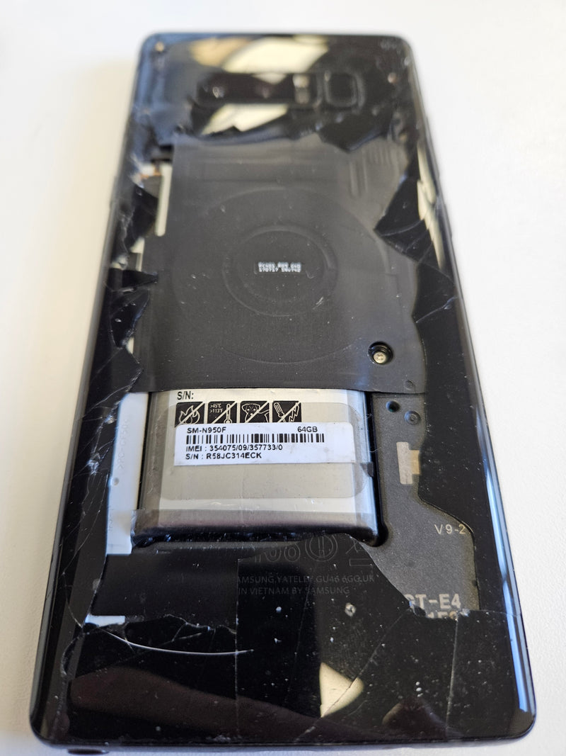 Samsung Galaxy Note 8, 64GB, Black - For Repair (327097)