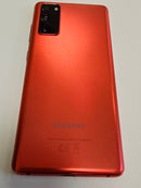 Samsung Galaxy S20 FE, 4G, 128GB, Cloud Red (SCREEN BURN & CRACKED SCREEN) - Unlocked - Excellent Condition - Sale - 364229