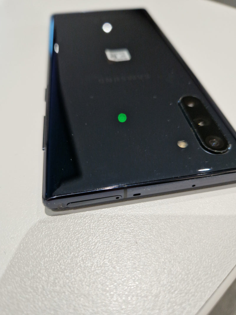Samsung Galaxy Note10 4G 256GB, Black - EE Locked, Good Condition - Sale - 350941