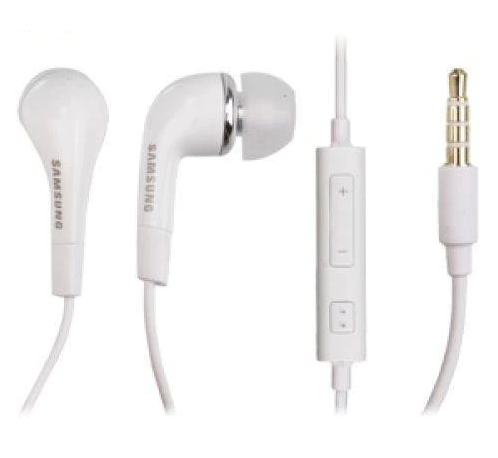 Official Samsung 3.5MM Headphones Earphones - White (EHS64AVFWE)