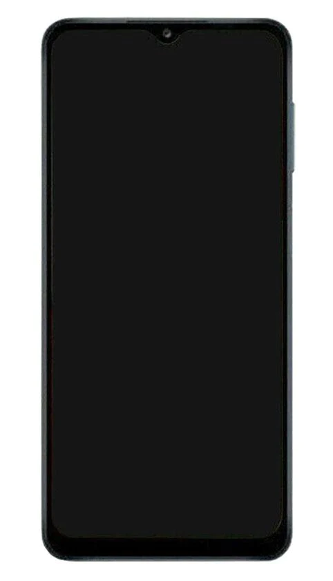 Samsung Galaxy A12 (SM-A125F) LCD Screen with frame in Black (Reclaimed)
